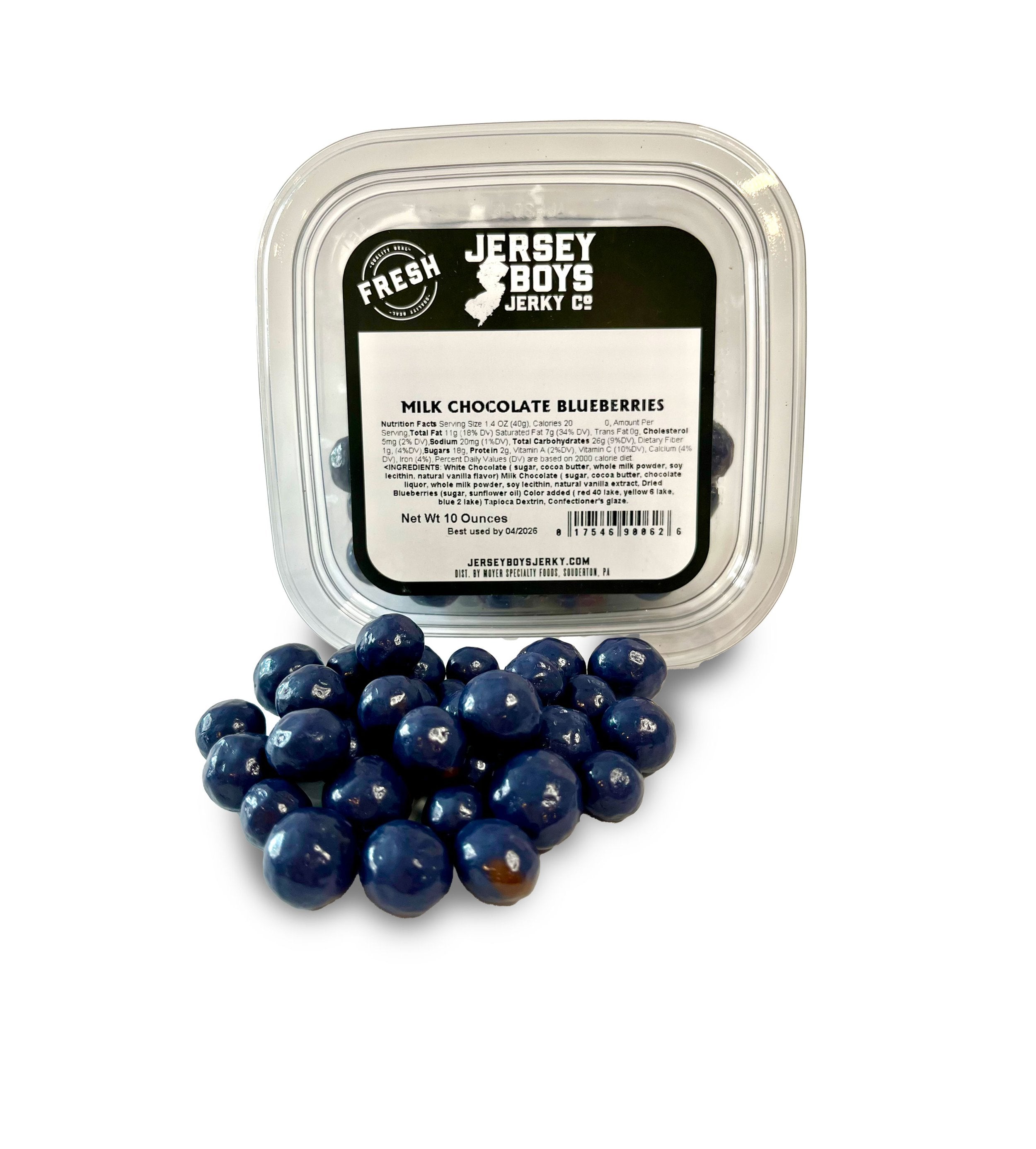 Milk Chocolate Blueberries