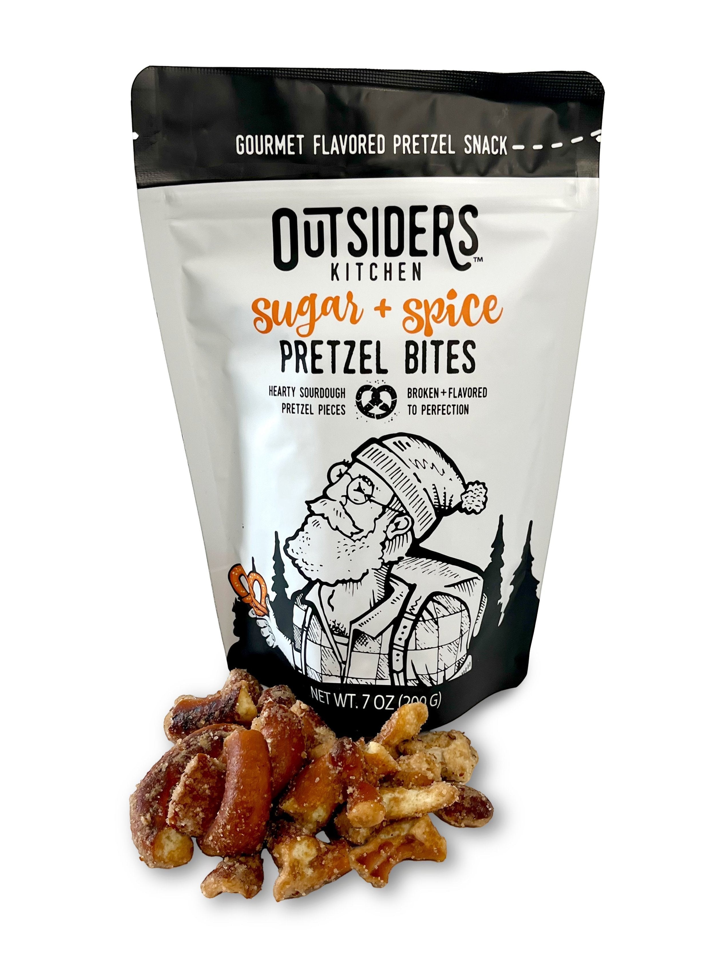 Outsiders Kitchen Sugar + Spice Pretzel Bites