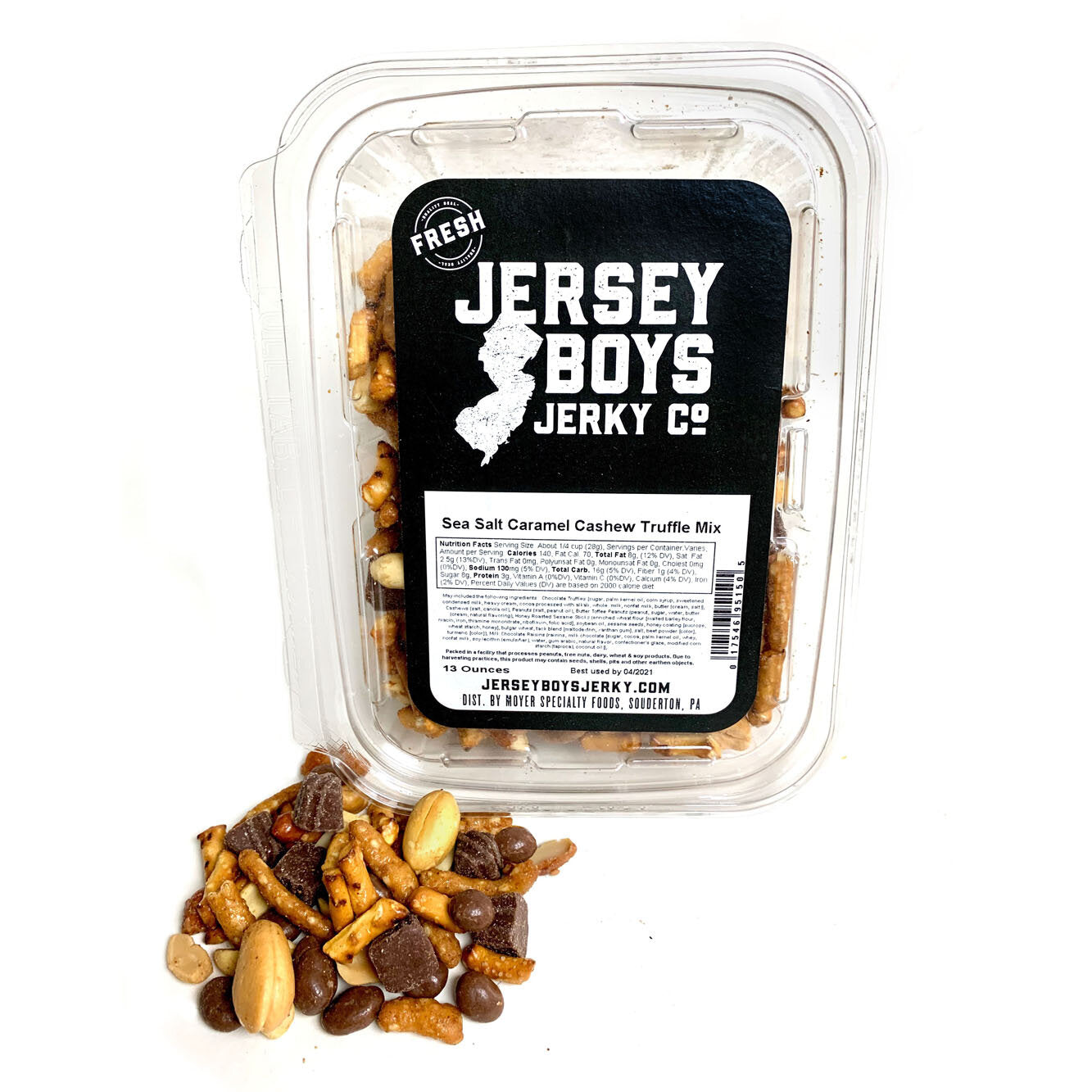 Sea Salt Caramel Cashew Truffle