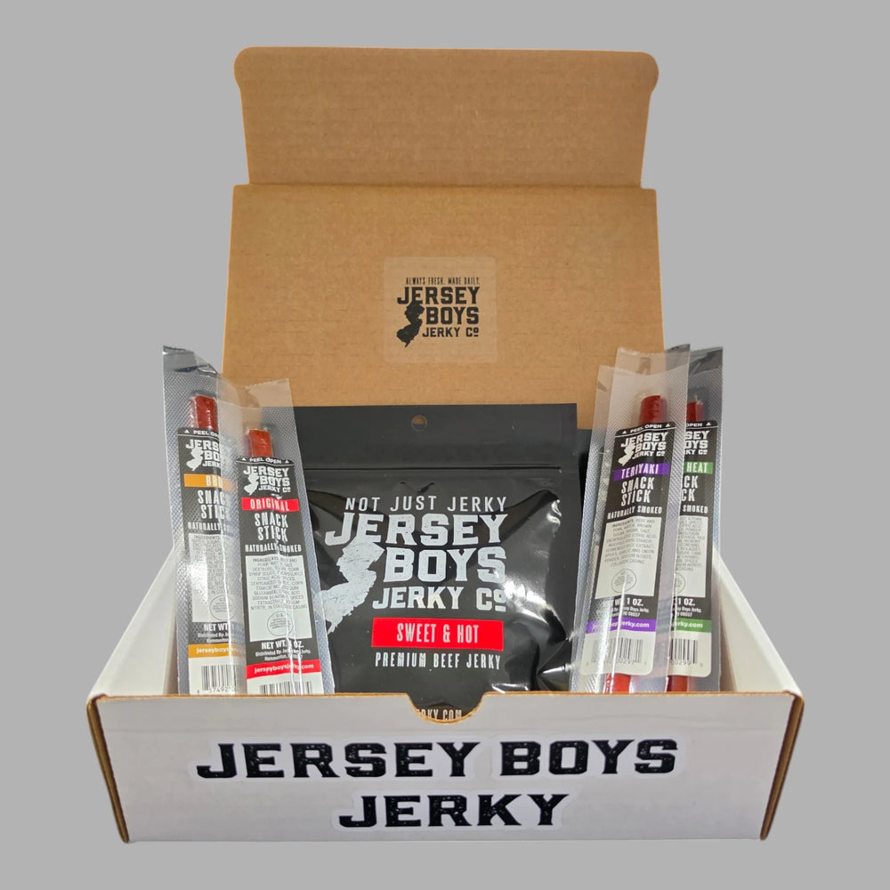 Small Jerky & Sticks Combo Box - Jersey Boys Jerky