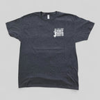 Jersey Boys Jerky charcoal grey tri-blend t-shirt with a small white logo on the left chest