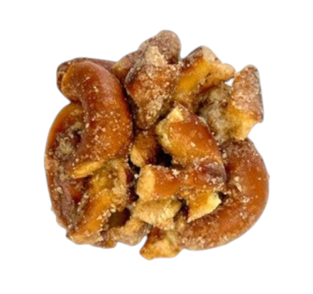 Jersey Boys Jerky Outsiders Kitchen sugar and spice sourdough pretzel bites with a sweet and salty coating